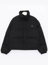 Bold Fox Head Patch Nylon Cropped Padding Black - MAISON KITSUNE - BALAAN 4