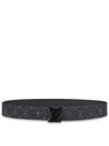 LV Initiales Monogram 40mm Leather Belt Black - LOUIS VUITTON - BALAAN.