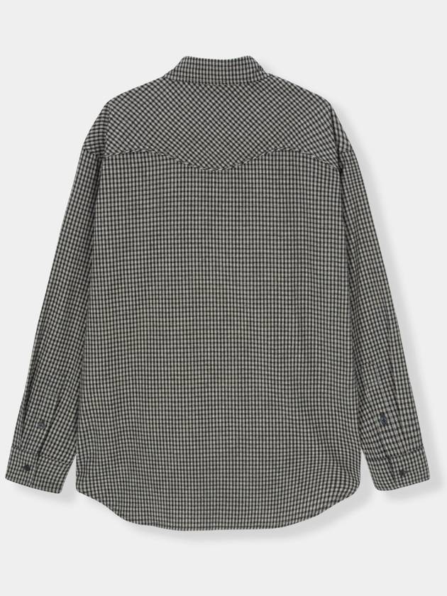 Classic Checked Shirt Black - KINETO - BALAAN 4