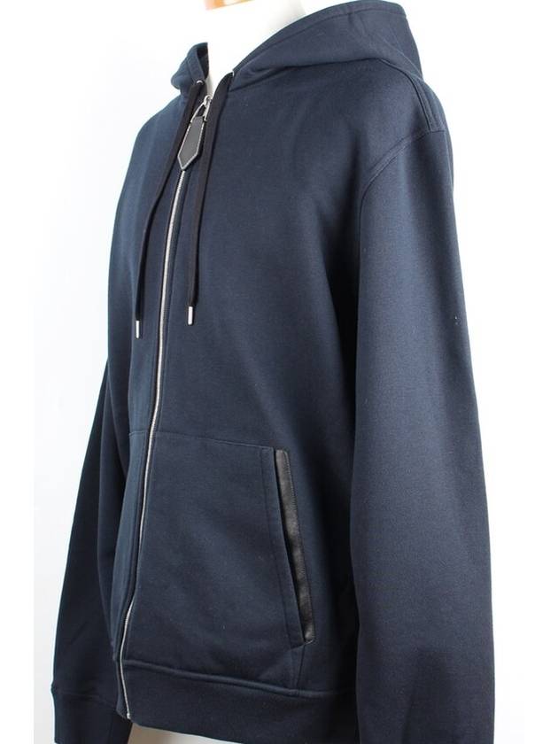 Hooded zip up navy XL - HERMES - BALAAN 3