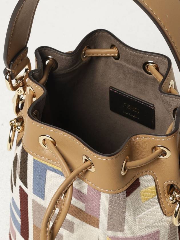 Mon Tresor FF Embroidered Bucket Bag - FENDI - BALAAN 6