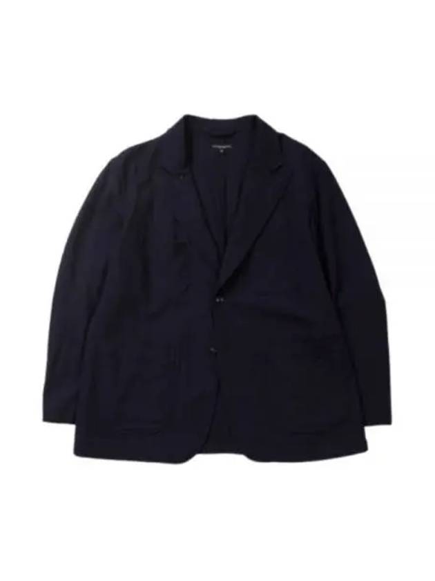 Bedford Jacket Dk Navy Wool Uniform Serge 24F1D005 PS195 MC001 Heavy Twill - ENGINEERED GARMENTS - BALAAN 1