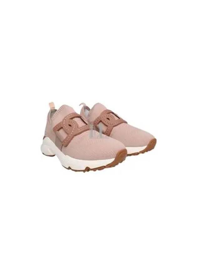 Kate Technical Fabric Low Top Sneakers Pink - TOD'S - BALAAN 2