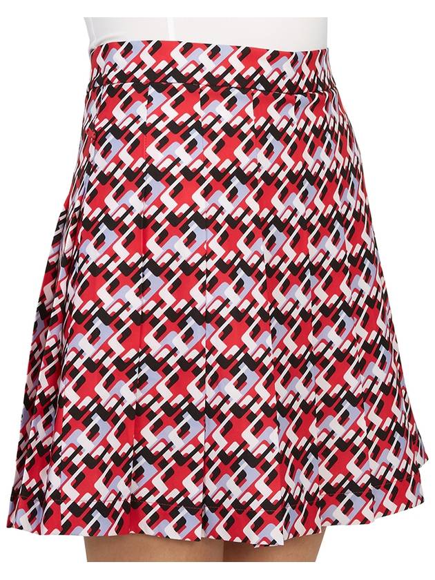 Golf ADINA PRINT SKIRT GWSD09155 Q280 Women's Adina Print Skirt - J.LINDEBERG - BALAAN 10