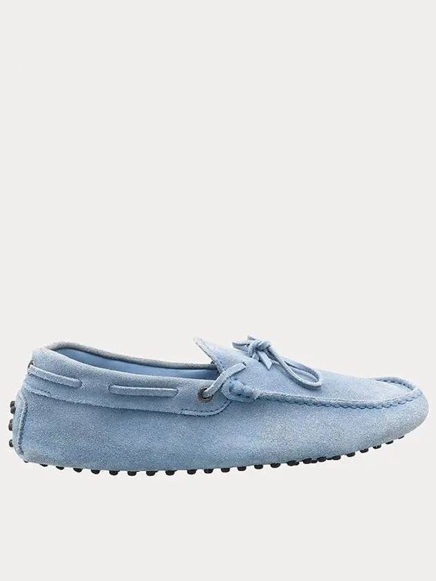 Sky blue color suede driving men s loafers 265MM - TOD'S - BALAAN 3