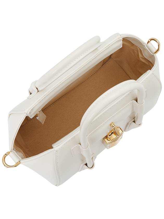 Antigona Lock Mini Cross Bag White - GIVENCHY - BALAAN 7