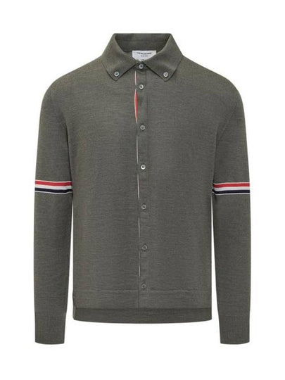 Long Sleeve Shirt MKL005AY1002 320 GREEN - THOM BROWNE - BALAAN 2