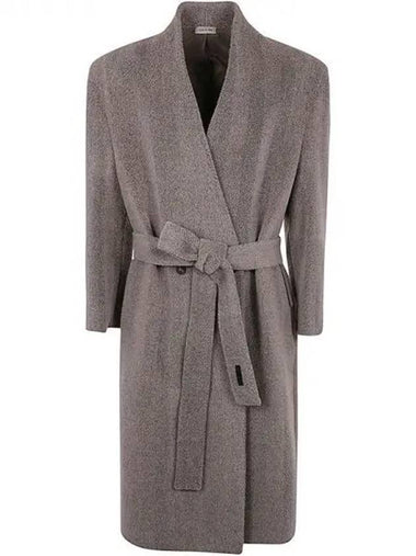 Herringbone belt wool coat 270077 - FEAR OF GOD - BALAAN 1