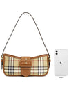 Check Shoulder Bag Brown - BURBERRY - BALAAN 8