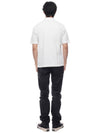 EKD Embroidery Regular Fit Polo Shirt White - BURBERRY - BALAAN 6