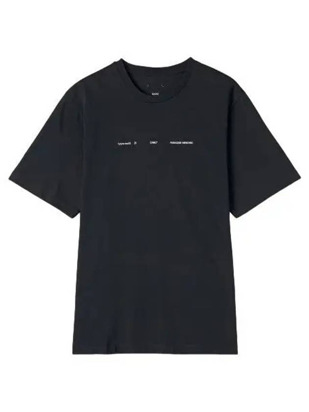 Paradise Short Sleeve T Shirt Black Tee - OAMC - BALAAN 1