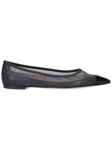 Fendi Flat shoes Black - FENDI - BALAAN 1