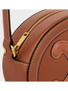 Cuir Triomphe Calfskin Cross Bag Tan - CELINE - BALAAN 5