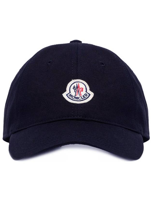 Gabardine Ball Cap Blue - MONCLER - BALAAN 3