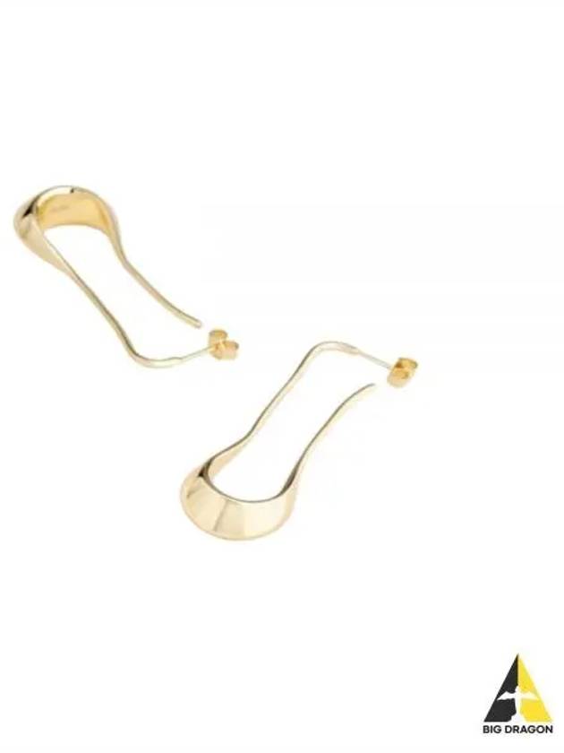 Short Drop Earrings Gold - LEMAIRE - BALAAN 2