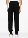 Diagonal Raised Fleece Cargo Track Pants Black - CP COMPANY - BALAAN 5