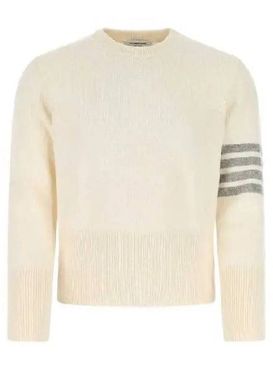 Striped Jersey Wool Knit Sweater MKA317A Y1026 100 270134 - THOM BROWNE - BALAAN 1