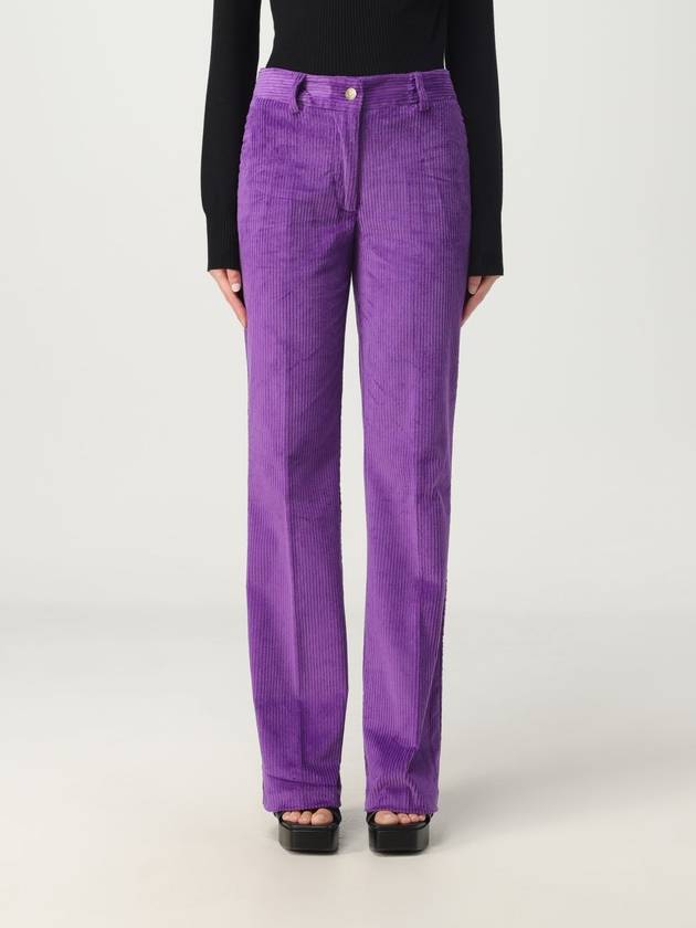 Twinset velvet pants - TWINSET - BALAAN 1