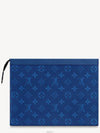 Pochette Voyage Pouch Bag Blue - LOUIS VUITTON - BALAAN 5