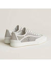 Get Logo Low Top Sneakers Grey - HERMES - BALAAN 4