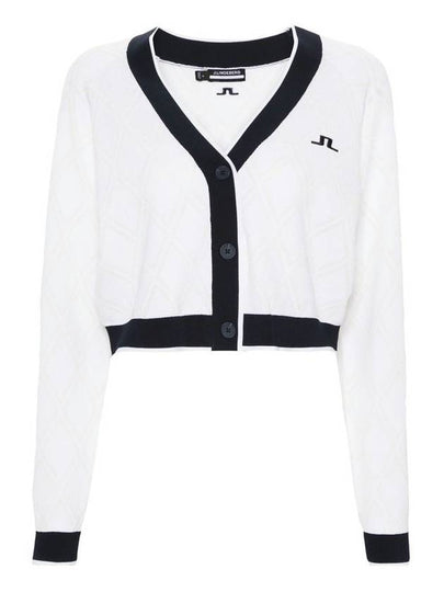 Thorina Knit Cardigan White - J.LINDEBERG - BALAAN 2