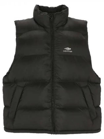 3B logo printing high neck padded vest 271674 - BALENCIAGA - BALAAN 1