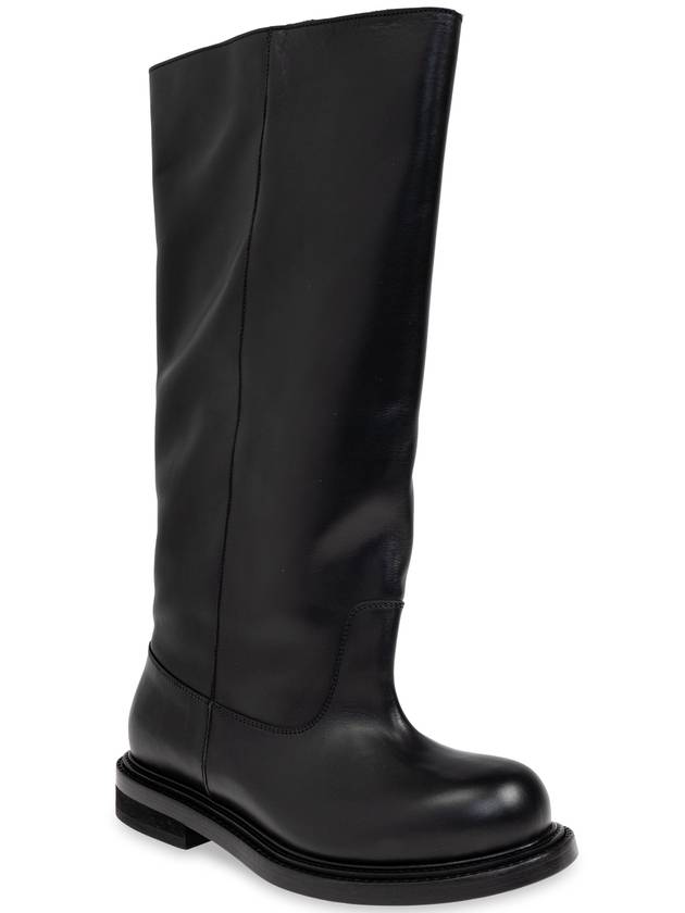 Moschino Leather Boots, Women's, Black - MOSCHINO - BALAAN 4