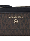 Jet Set Charm Card Wallet Black Brown - MICHAEL KORS - BALAAN 7