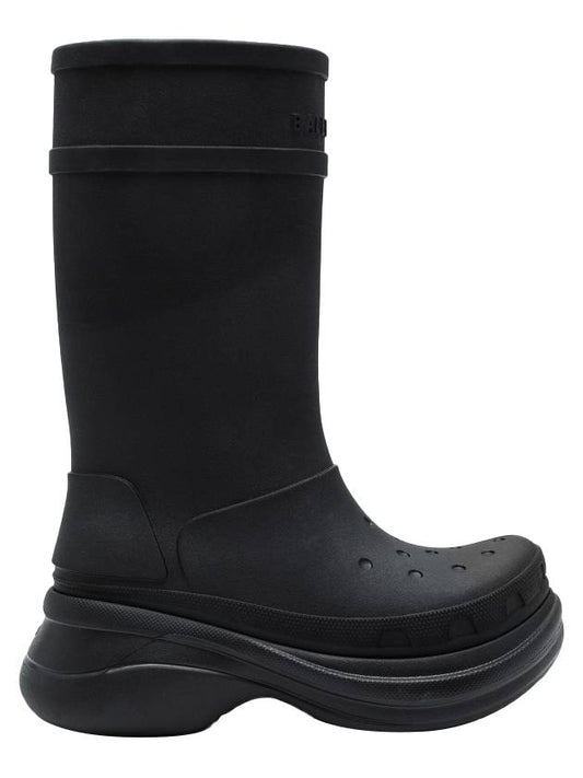 Crocs Rain Boots Black - BALENCIAGA - BALAAN 1