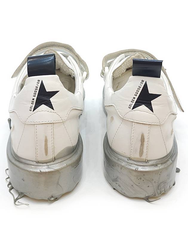 Women's Smash Sneakers White Silver G32WS565 A3 - GOLDEN GOOSE - BALAAN 4