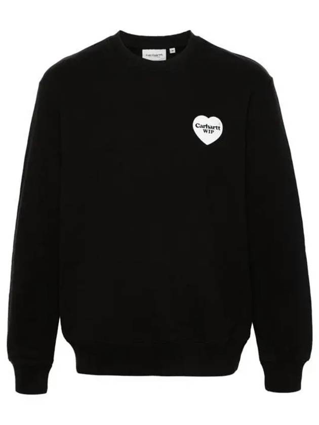 WIP I033246 0D2 Heart Bandana Logo Sweatshirt - CARHARTT - BALAAN 1