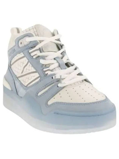 Pivot High Top Sneakers White Blue - MONCLER - BALAAN 2