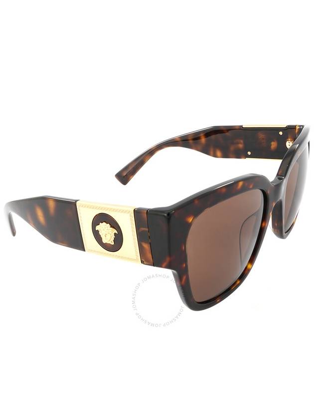 Versace Dark Brown Square Ladies Sunglasses VE4437U 108/73 54 - VERSACE - BALAAN 3