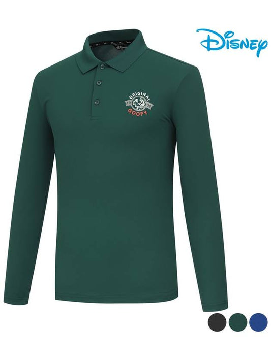 Basic Long Sleeve Collar T-Shirt DO1MTS080 - DISNEY GOLF - BALAAN 1