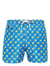 Fish Print Swimsuit Shorts UCOM2CK0746D - KITON - BALAAN 1