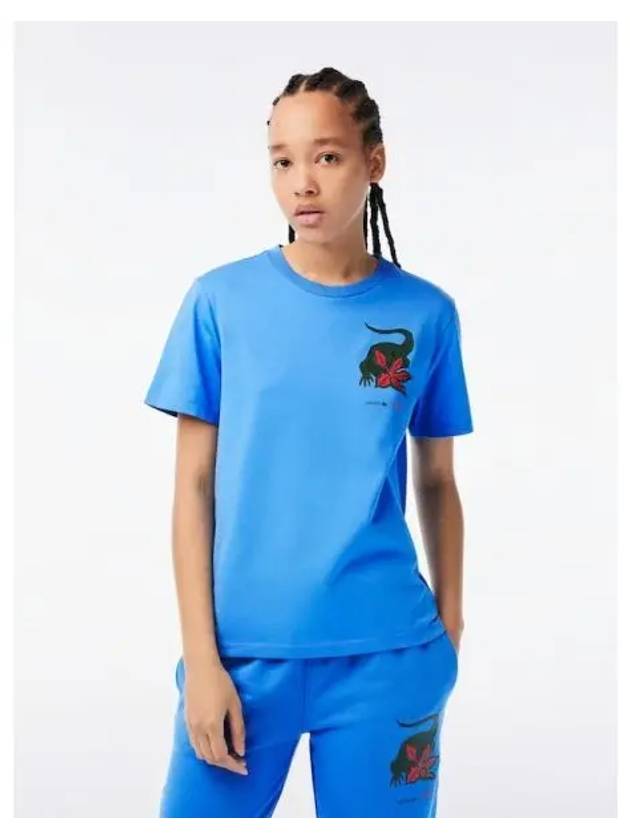 Netflix Women s Short Sleeve T Shirt TF7349 53G L99 Stranger Things Domestic Product GQ2N23041014721 - LACOSTE - BALAAN 1