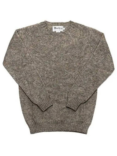 Shaggy Dog Knit Top Oyster - HARLEY OF SCOTLAND - BALAAN 1