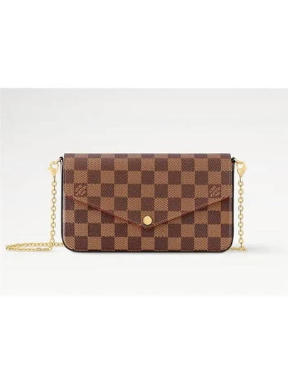 Felicie Pochette Damier Shoulder Bag Brown - LOUIS VUITTON - BALAAN 2