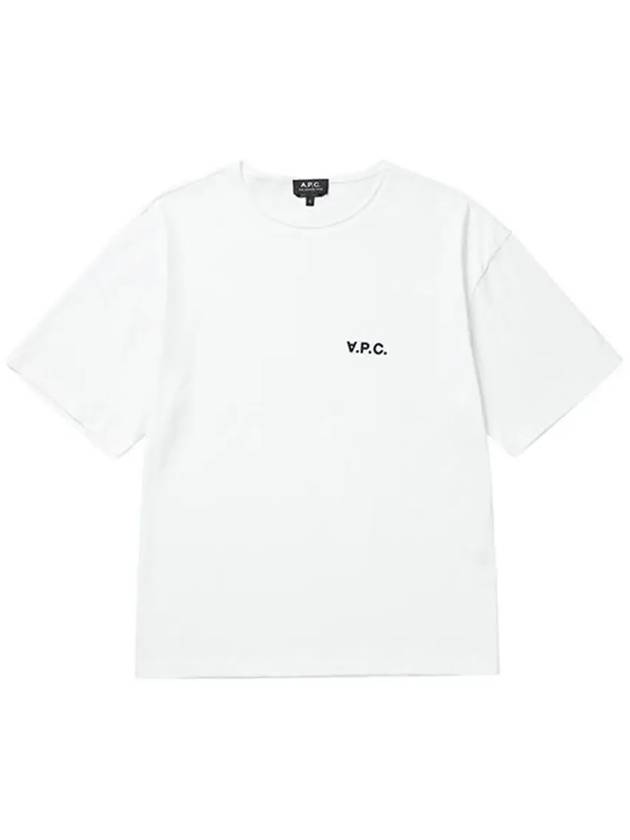 Jeremy Logo Short Sleeve T-shirt White - A.P.C. - BALAAN 4