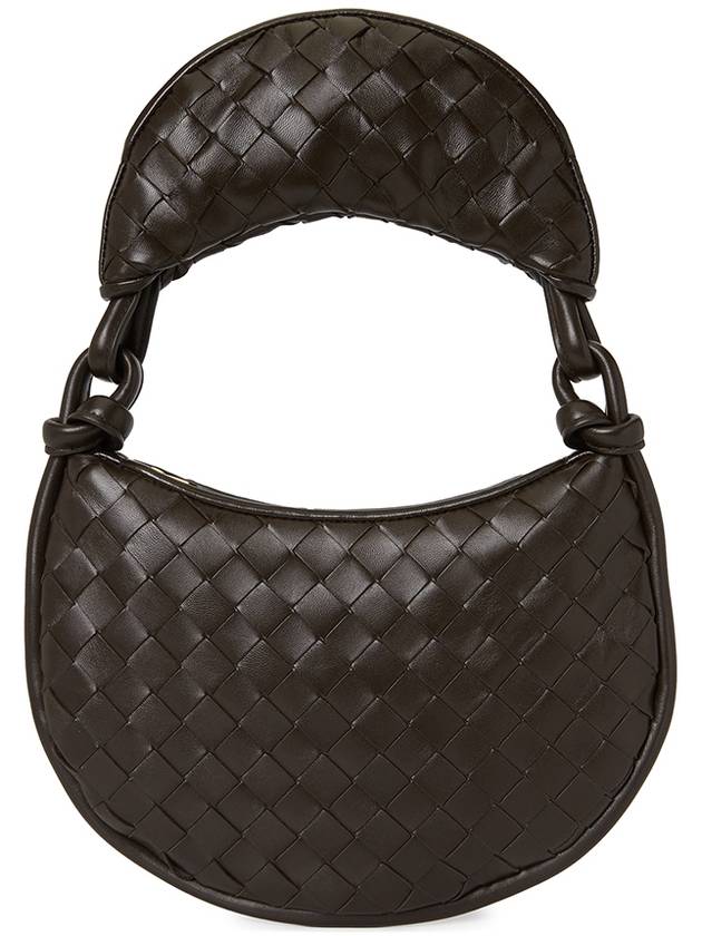 Intrecciato Gemelli Small Shoulder Bag Fondant - BOTTEGA VENETA - BALAAN 8