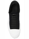 Deck Lace-up Plimsoll Low-top Sneakers Black - ALEXANDER MCQUEEN - BALAAN 5