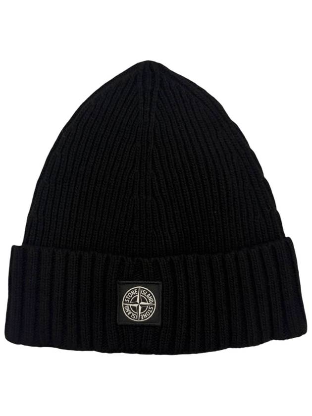 Wappen Patch Beanie 7516N03A8 V0029 - STONE ISLAND - BALAAN 1