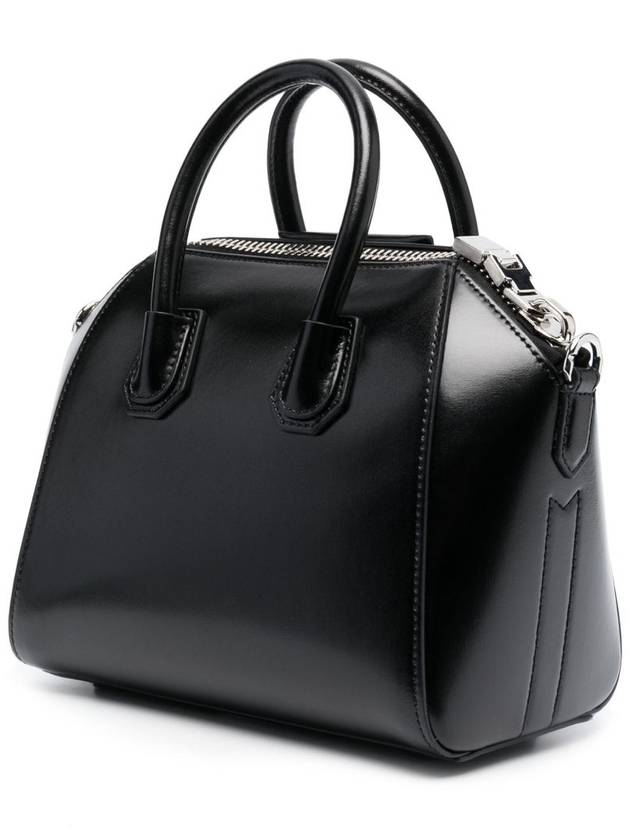 Antigona Leather Small Tote Bag Black - GIVENCHY - BALAAN 4