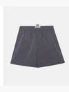 High Density Tech Banding Nylon Track Shorts Navy - THOM BROWNE - BALAAN 2