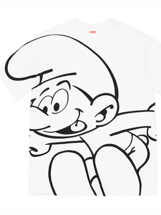 Smurfs TShirt White - SUPREME - BALAAN 1