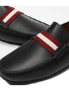 Pilot Leather Driving Shoes Black - BALLY - BALAAN 8