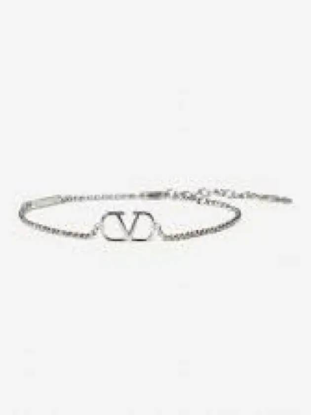 4W0J0W24 YCW 68S 4W2J0W24 Metal Swarovski Crystal Bracelet - VALENTINO - BALAAN 1