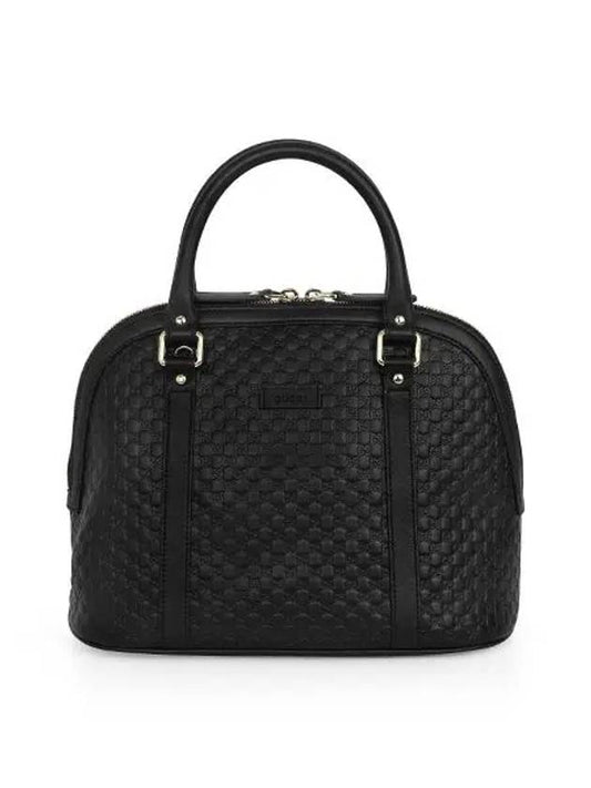 Microssima Small Dome Tote Bag Black - GUCCI - BALAAN 2