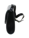 Interlocking GG Leather Small Shoulder Bag Black - GUCCI - BALAAN.