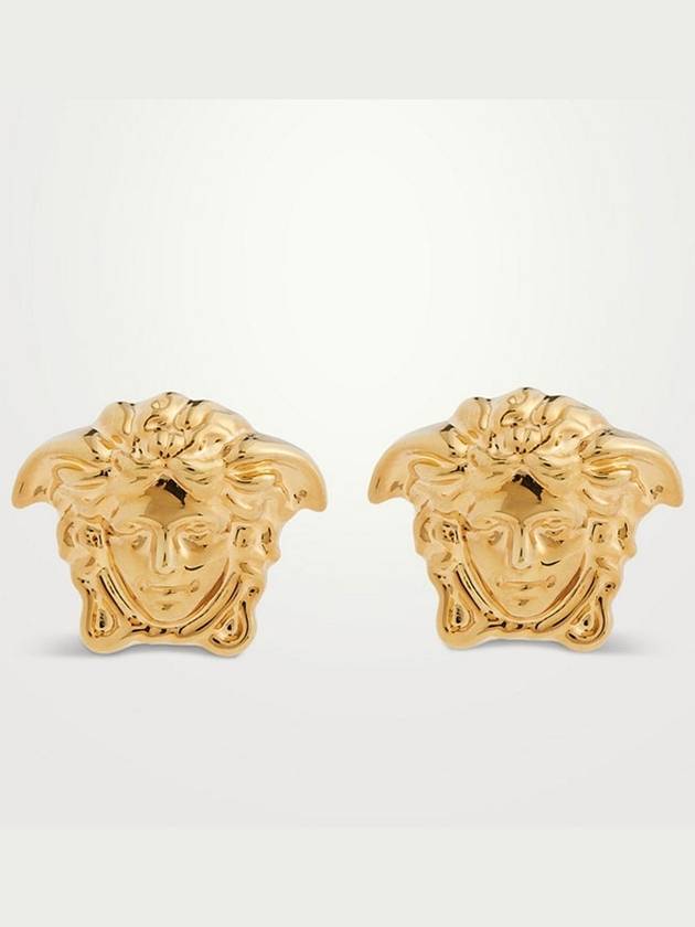 Medusa Head Brass Earrings Gold - VERSACE - BALAAN 2